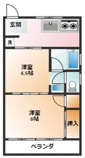 コーポITO【4階】の間取り