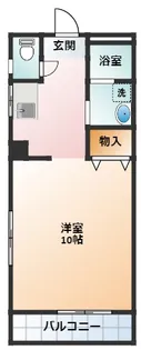 パティオAS【3階】の間取り