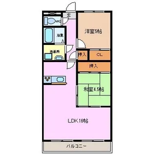 サフィニア・F【3階】の間取り