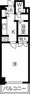 アンオゥル鵜の森【2階】の間取り