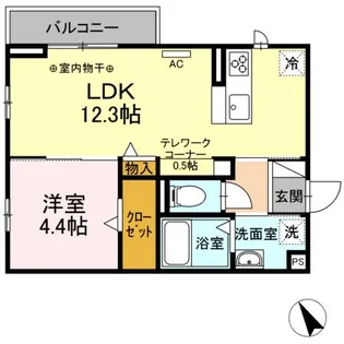 フォルトゥーナヒロ【3階】の間取り