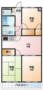 サフィニア・F【3D号室】の間取り