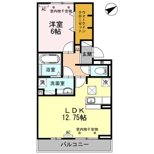 マイルストーン【1階】の間取り