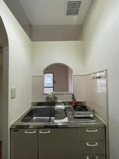 バスティード西浜田【2C号室】のキッチン