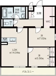 リベル元町【5階】の間取り