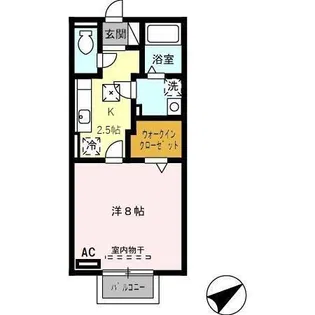 エトワールⅡ【1階】の間取り