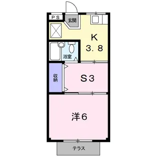 カーサ602【1階】の間取り