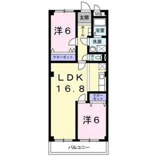 ルーラルハウス【3階】の間取り