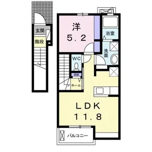 グラン・メゾン【2階】の間取り