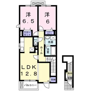 エレガント M・Ⅰ【2階】の間取り