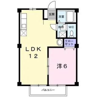 ル・パティオ【2階】の間取り