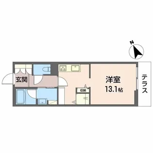 シャーメゾン桜ステージ【3階】の間取り
