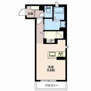 Premias平町Ⅲ【3階】の間取り