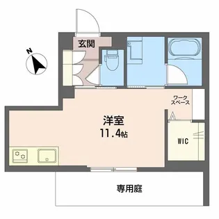 Highness本郷町【1階】の間取り