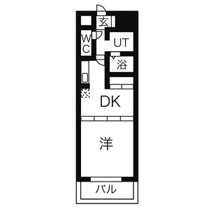 Amenity大井手(アメニティ大井手)【3階】の間取り