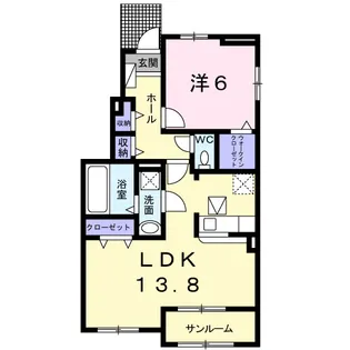 ストロベリー ライズ【1階】の間取り