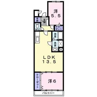 フロンティア21【2階】の間取り