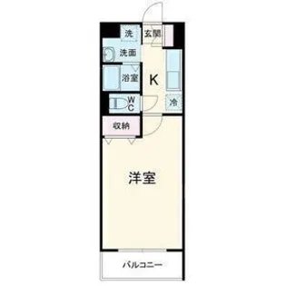 フィオレティーナ四日市【1階】の間取り