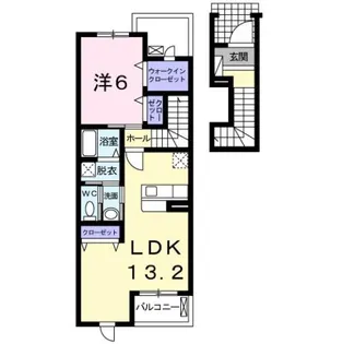 サンフィールド【2階】の間取り