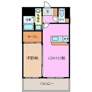 アネックス(日永)【103号室】の間取り