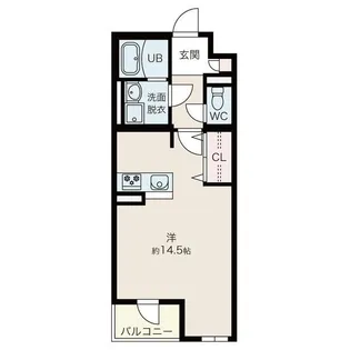 リベル元町【4階】の間取り