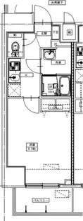 S-RESIDENCE四日市駅前couleur【9階】の間取り