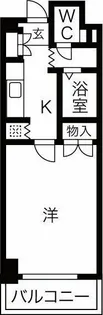 アンオゥル鵜の森【6階】の間取り