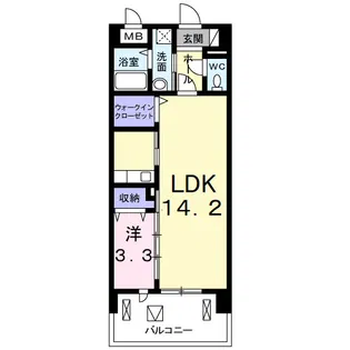 M’s 25【1階】の間取り