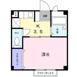 ジョイホーム【2階】の間取り