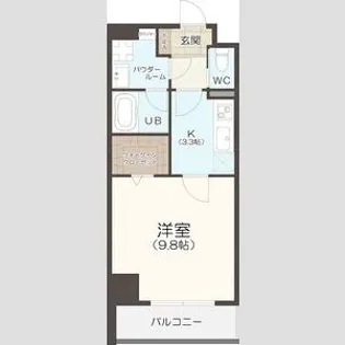 Premium Town Place【4階】の間取り