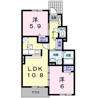 OHANA Ⅰ【1階】の間取り