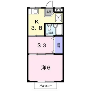 カーサ602【2階】の間取り