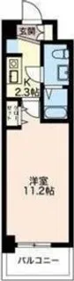 LaSante鵜の森【3階】の間取り