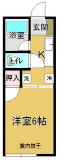 スイートピア【203号室】の間取り