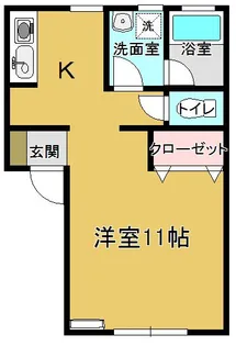 プリンセス【1階】の間取り
