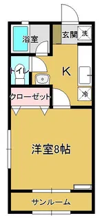 M&K【1階】の間取り