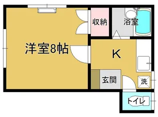 ハーモニー国府【2階】の間取り