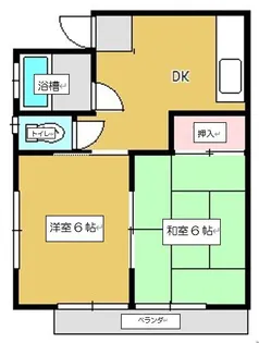 メゾンヤマモト【102号室】の間取り
