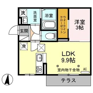 さくらガーデン【1階】の間取り