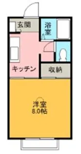 アルビヨン【2階】の間取り