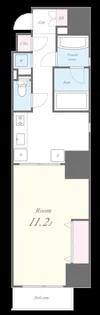 ボーベル南船場【2階】の間取り