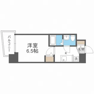 セレニテ天満橋アリア【11階】の間取り