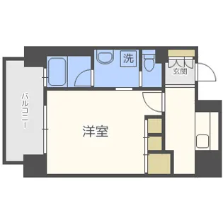 アーバネックス南堀江【3階】の間取り