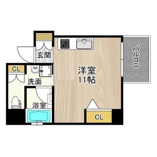 CITY SPIRE日本橋高津【3階】の間取り