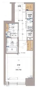 エスライズ京町堀【4階】の間取り
