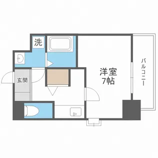 L-IDEA MINAMIHORIE【9階】の間取り