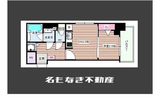 ライフフィールドなにわ本町RUELLE【13階】の間取り