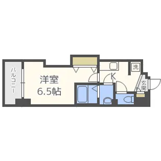 Luxe難波西Ⅰ【8階】の間取り