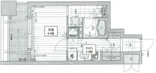 リーガルあみだ池新町【8階】の間取り