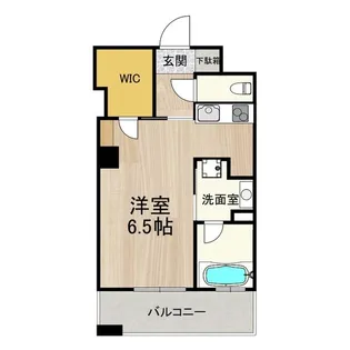 グランツ西大橋【6階】の間取り